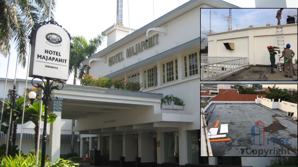 Evaluasi Struktur Atap Gedung Parkir dan Area Lobby Hotel Majapahit