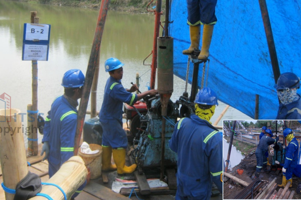 Penyeledikan Tanah Untuk Jembatan Rel Kereta